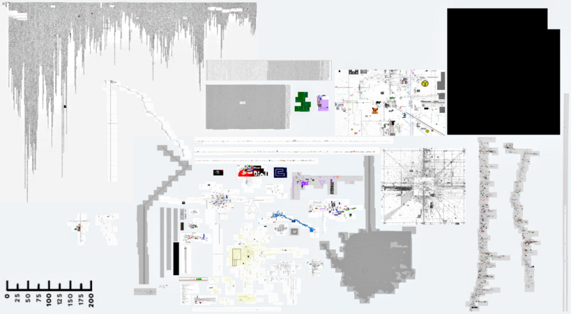 Size comparison of the largest OWOT worlds