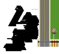 A version of the cats that crawl around the canvas and leave behind black trails(December 15th, 2025)