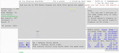 The Minecraft zombie enemies can be seen at the end(Sped up 3x)