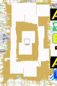 Emoji spam with a peculiar spreading pattern(Sped up ~40x)