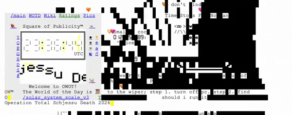 Scrolling text updated to display any text written beneath the Center Console (Sped up 4x)