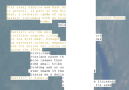 Juno(yellow text) arguing with other users over his racism