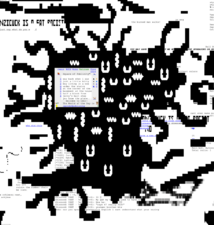 As in its shape tends to be more puddle-like, whereas modern Carrion designs usually aim for more well-defined (but still blobby) forms.