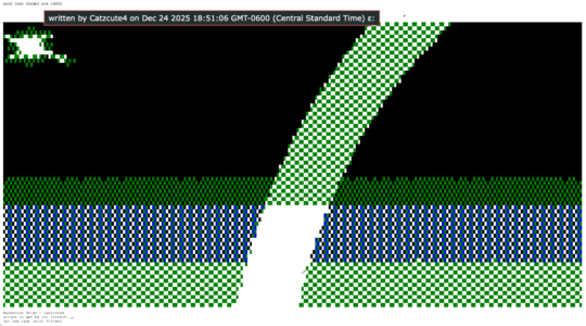 By Catzcute4, manual dithering is used to emulate different (shades of) colors