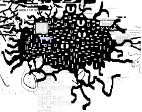 The Mustard also seems to be drawn using a paint script, leading to thicker tentacles.