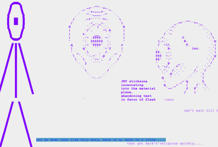 ASCII JRT sticksona by Rscr