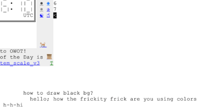 Someone changing their cell color at Spawn (January 22nd, 2026)