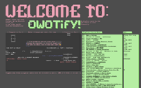 /owotify visited by The Carrion