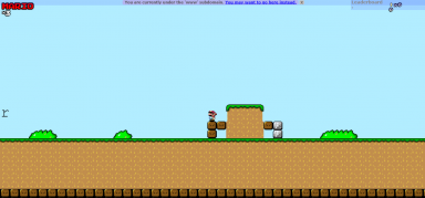 A screenshot of Mario Bros OWOT