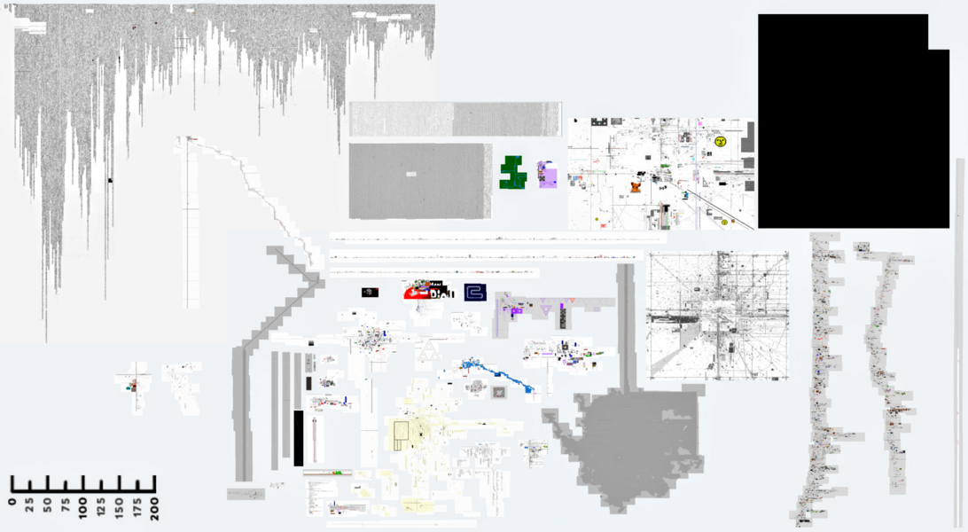 Size comparison of the largest OWOT worlds