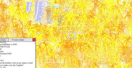 Firework spam by a anon called ourworldoftest