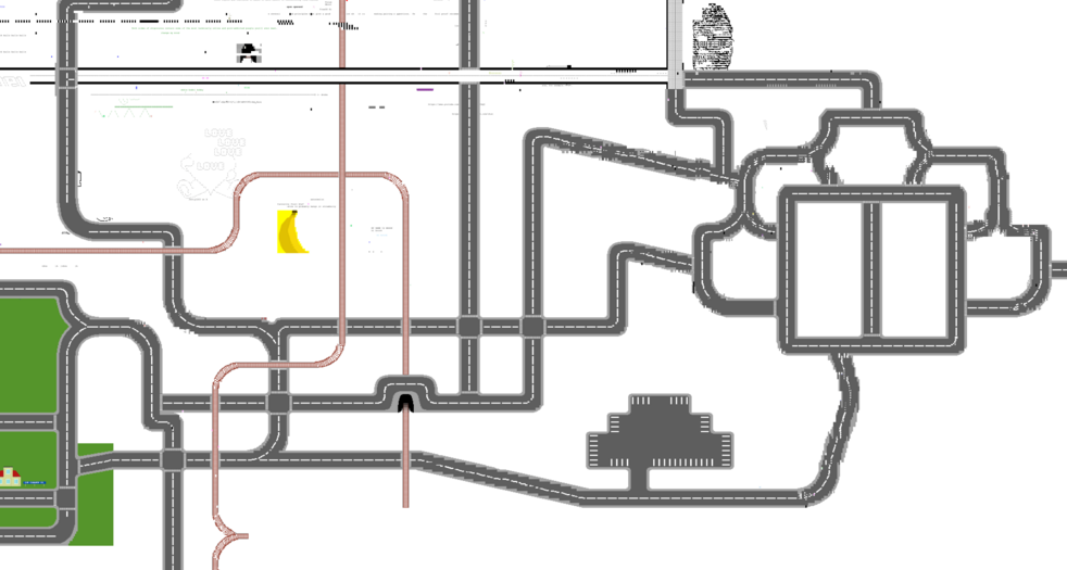 Surrounding road system