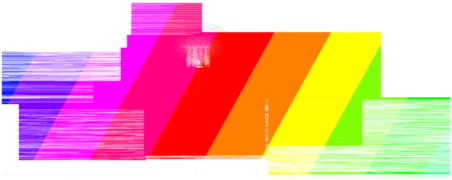 Massive flag paste by e_g., ~250 coordinates wide, pasted over the course of 2+ hours