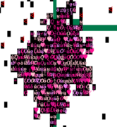 "UWU" "ZALGO" effects with "RAND UNICODE" toggled on