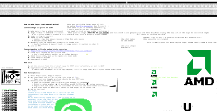 Manually fine-tuning image pastes of popular logos, and then redoing the edges with SLC slopes.