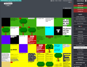 "Infinite Homepage Writes a Story"