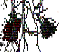 The "rrt," "JAMEL," and "RAINBOW" effects