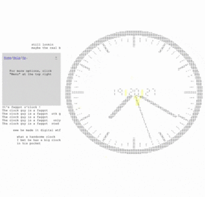 Clock guy is a faggot.gif