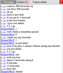 Ա trying to get admin status on the world