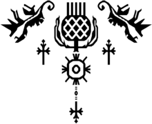 "A complex fleuron with thistles"(October 22nd, 2025)