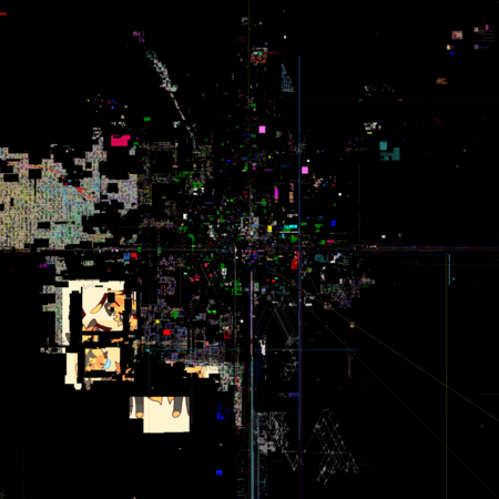 "averaging all the char colors per tile"