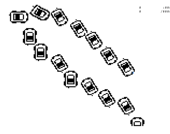 Updated car made from octants.