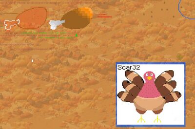 Pixel art background for /thanksgiving23