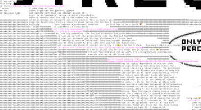 "No, the big companies like Tok Tok Bitedance and others are teaming up with the governments like the ISS and FDA and even our European and British governments to force feed the "skibidis" and the "skobidis" into our younger generations' minds as they assume AI will take over and the Gen Alphas will just consume the brainrot content while their robots do the dishes."