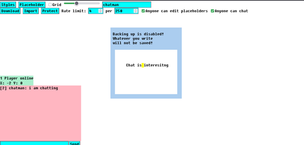 Chat(Added November 12th)