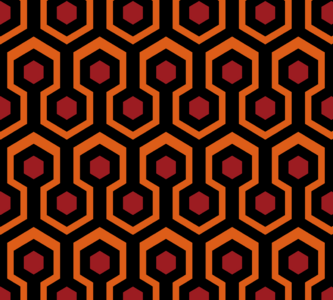 Carpet pattern from The Shining