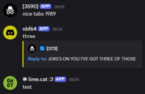 Screenshot by lime.owot