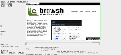 "Browsh"
